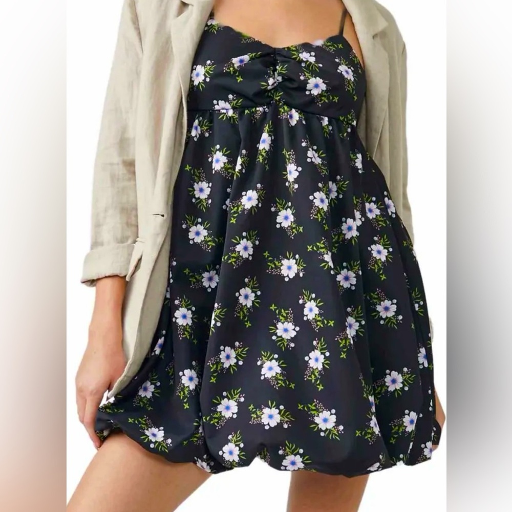 FREE PEOPLE In A Bubble Babydoll Dress